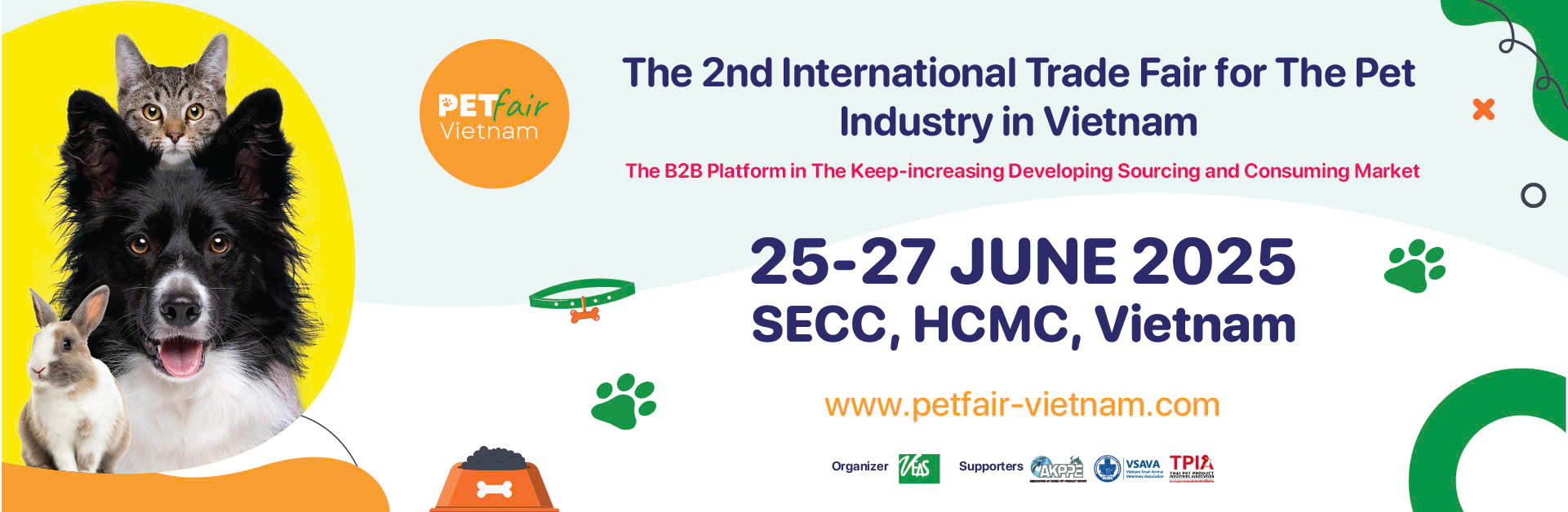 Petfair Vietnam 2025: Triển lãm Quốc tế Ngành Thú Cưng Hàng Đầu Tại Việt Nam