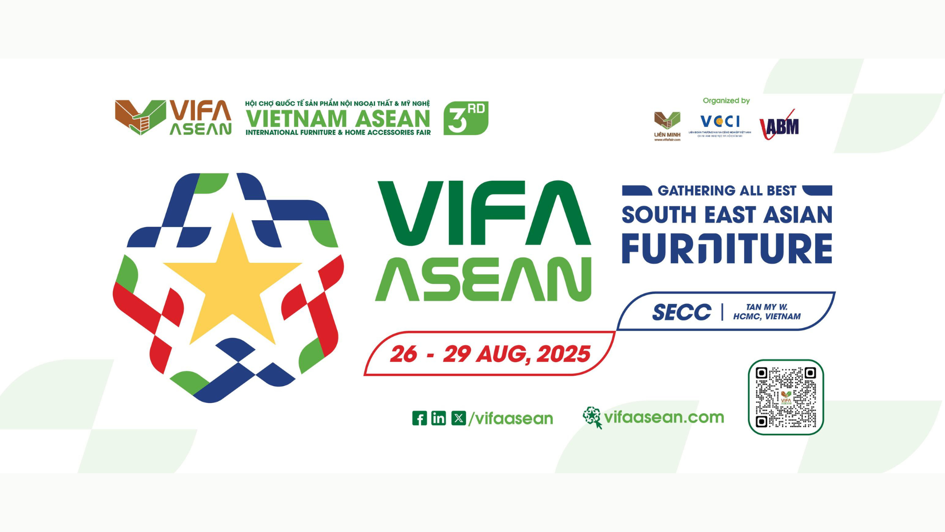 VIFA ASEAN 2025 - Hội chợ Quốc tế Đồ gỗ và Mỹ nghệ Xuất khẩu Việt Nam - ASEAN